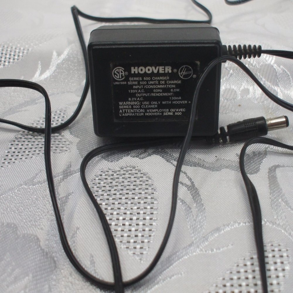 Hoover Series 500 Black Plug for vacum cleaner